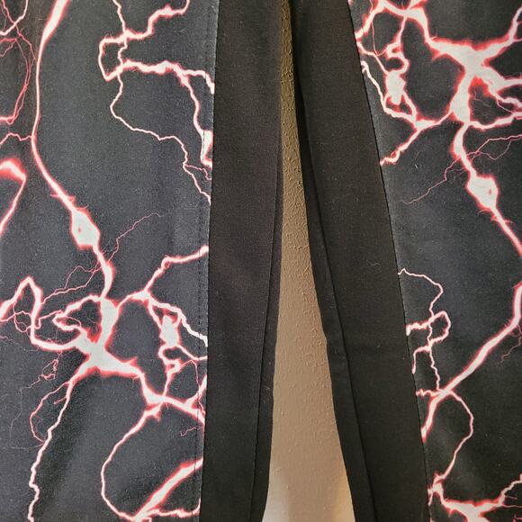 NBA Houston Rockets Youth White Lightening Lounge Sweatpants Size Large - Picture 4 of 12